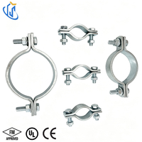 Ensemble de colliers de serrage pour tuyaux UTT60, charge maximale de 4050 lb pour la suspension de tuyaux industriels lourds