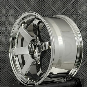 Jantes forgées triple chrome 5x114.3 17 18 19 20 pouces concaves Volk Racing TE37 Saga pour Honda Civic Accord <span class=keywords><strong>Toyota</strong></span> Lexus - Product Image 2
