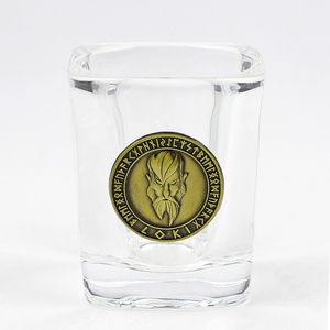 Bicchierini da <span class=keywords><strong>Shot</strong></span> Quadrati Personalizzati all'Ingrosso con Logo Inciso, 2 Once, per Whisky e Tequila - Product Image 2