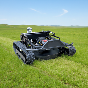 Mini-tracteur robot télécommandé sur mesure, à braquage zéro, intelligent, à essence, pour pelouses rocheuses et terrasses aux États-Unis - Product Image 1