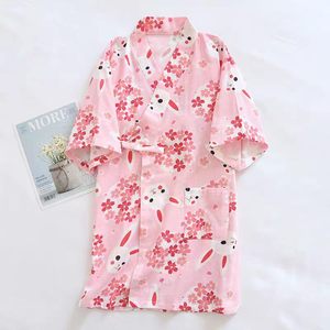 Pijama Kimono Japonés <span class=keywords><strong>de</strong></span> Gasa Doble Capa <span class=keywords><strong>de</strong></span> Algodón Puro para Niñas, <span class=keywords><strong>Bata</strong></span> <span class=keywords><strong>de</strong></span> <span class=keywords><strong>Baño</strong></span> y Ropa <span class=keywords><strong>de</strong></span> Sauna para Bebés - Product Image 3