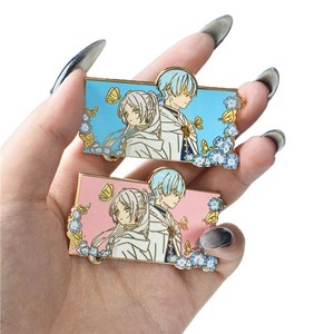 Yibo - Broche de Anime Japonés Clásico de la Serie Elf D6, Accesorio para Mochila Escolar, Esmalte con Impresión UV, Metal Plateado - Product Image 6