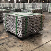 Lingots d'aluminium pur de haute qualité 99,99 %, couleur argentée