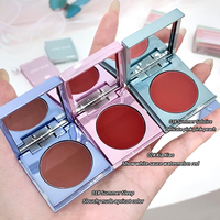 Blush Susu Warna-Warni & Imut untuk Tampilan GEGE BEAR yang Halus dan Mudah Digunakan, Krim Blush Susu Lembut Pinky yang Portabel