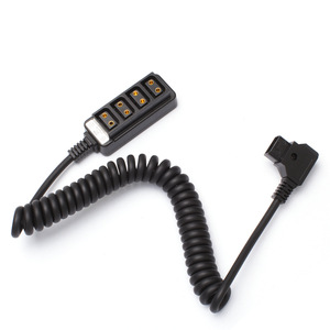 Cavo di alimentazione della porta Anton V B tipo 1-in-4 accessori per fotocamera D-Tap cavo di conversione della batteria con cavo della porta 1-in-4 a molla - Product Image 3