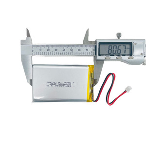 Nhà máy cung cấp 3.7V 5000mAh có thể sạc lại LiPo pin 105080 Vòng Lithium <span class=keywords><strong>Polymer</strong></span> heteromorphic pin cho các công cụ điện - Product Image 3