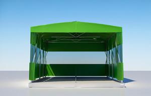 Abri de stockage extérieur de grande taille, tente de <span class=keywords><strong>garage</strong></span> pliable en PE imperméable, auvent pour <span class=keywords><strong>voiture</strong></span>, pour les urgences - Product Image 2