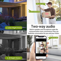 Cámara de Seguridad Inteligente para Exteriores con Doble Lente, IP65 Impermeable, WiFi Tuya, PTZ