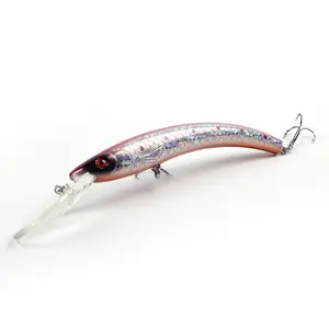 Arc 120mm 18g Floating Minnow Fishing Lure Artificial Hard Bait 3d Eyes Plastic Hard Bait