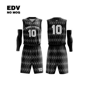 Maillot de basket-ball personnalisé pour le dropshipping, uniforme réversible pour équipe de basket-ball - Product Image 5