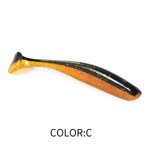 Esca Artificiale Morbida in PVC a Forma di Pesce con Coda a T Senza Ami per Pesca al Bass - Product Image 6
