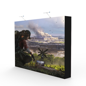 Promoción Pop up Soporte de pared Pantalla de tela Banners Exposición Telón de fondo Feria comercial Publicidad Pop up Display Stand - Product Image 6