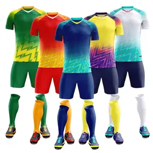 Custom top quality football set uniform personalized soccer wear jersey maillot foot soccer kit football kit