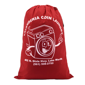 Công nghiệp Dây Kéo Lớn Nặng Túi Vải Cotton Đồng Bằng Vải Giặt Túi - Product Image 5