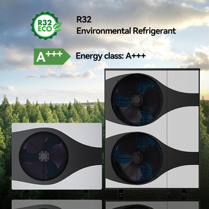 เครื่องทำน้ำอุ่นปั๊มความร้อน 5G WIFI R32 ระบบควบคุมอัจฉริยะ A+++ แบบไร้ถัง คอมเพรสเซอร์ สแตนเลส สำหรับใช้ในบ้านและโรงแรม - Product Image 3
