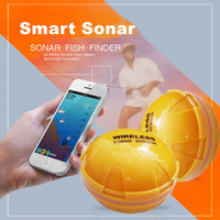 Détecteur de poissons intelligent sans fil Bluetooth avec sonar visuel HD et compatibilité téléphone portable pour la pêche sous-marine en extérieur