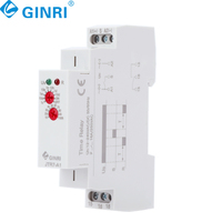 Relais temporisé à temporisation de mise en marche, protection électronique contre le temps, AC220v16A, montage sur rail DIN