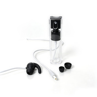 Câble d'électrode de sécurité avec prise mâle DC 2.35 pour pince auriculaire du nerf vague et pince de collier, et pour bouteille pulvérisatrice