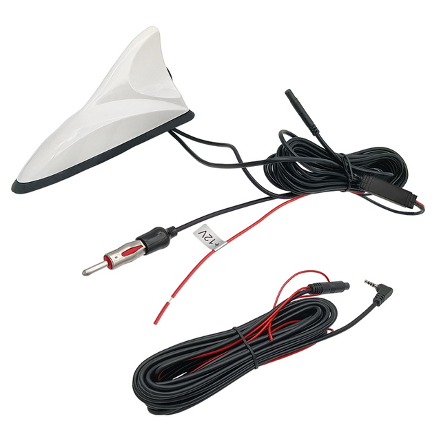 Roof Fin Shark Fin Radio AHD Streaming Media Monitoring Camera Antenna Front Mounted FM Antenna 1080 Camera