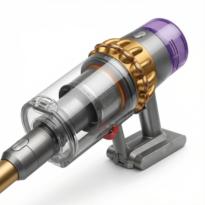 Aspirateur à main <span class=keywords><strong>sans</strong></span> <span class=keywords><strong>fil</strong></span> DYS V15s, recharge <span class=keywords><strong>sans</strong></span> <span class=keywords><strong>fil</strong></span>, aspiration puissante, filtre HEPA, technologie cyclonique, détection laser, pour animaux domestiques 1:1 - Product Image 3