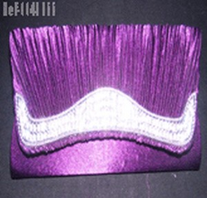 Lowellcraft Hand Embroidered Satin Evening Ladies Clutch <b>Purse</b> - Product Image 3