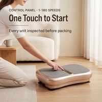 Plateforme vibrante électrique Crazy Fit pour usage domestique, machine portable pour le corps entier, ABS Fitness Slimmer