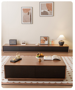 Muebles de Sala de Estar Modernos, Mueble para <span class=keywords><strong>TV</strong></span> y <span class=keywords><strong>Mesa</strong></span> de Centro de Madera Simple, Directo de Fábrica - Product Image 4