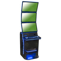 Mesin Game Arcade Vertikal 27'' USA Hot Sale dengan Tombol Tekan, Akseptor Uang, Papan Fusion 5, dan Perangkat Lunak Game Skill Online
