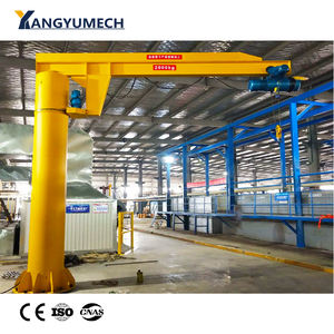 Low Profile Ausleger kran 1 Tonne 3m 180-Grad-Schaukel für die Installation von Lagerräumen mit begrenztem Platz - Product Image 5