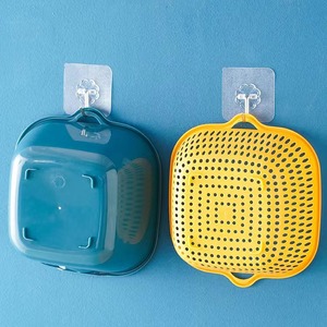 2025 Kitchen Multifunctional <b>Basket</b> Drain Frame Double Drain <b>Basket</b> Set of Six Thickened <b>Sink</b> Household Fruit Bowl - Product Image 6
