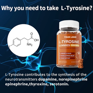 B vitamini kompleksi ile OEM özel etiket l-tirozin takviyesi tirozin Gummies - Product Image 3