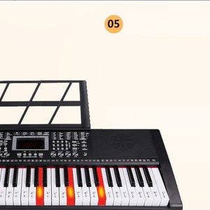 61-Key <b>Electronic</b> <b>Keyboard</b> Pink With Light Guide And Speed Control For Children And Teens - Product Image 4