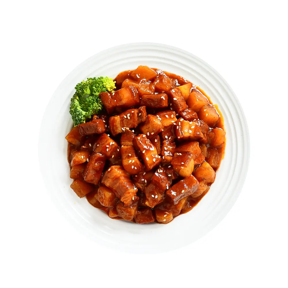Instant Fast Food Pachage Braised Pork With Potato For Lazy People Rich In Protein Convenient Eating Commercial Use