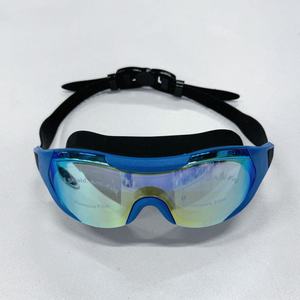 Lunettes de natation en polycarbonate avec logo personnalisé, cadre large pour adultes, HD, étanches, anti-buée, modèle 168 pour hommes et femmes - Product Image 6