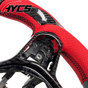 Accesorios para Automóviles, Volante LED de Fibra de Carbono Personalizado para <span class=keywords><strong>Honda</strong></span> Civic de 11.ª Generación, Accord, <span class=keywords><strong>CRV</strong></span>, para Acura Integra <span class=keywords><strong>Type</strong></span> S A-Spec - Product Image 5