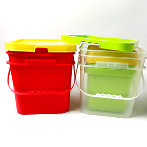 Xô/Trống/Thùng/Thùng Đựng Xô Nhựa Đựng Thức Ăn Hình Chữ Nhật Hình Vuông Chất Lượng Cao 8L/10L /12l/15l/20 Lít Thùng Nhựa 20 Lít/ - Product Image 4