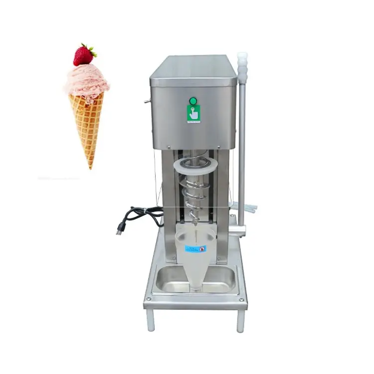 Ice cream que faz a maquinaria da blizzard sorvete misturador liquidificador