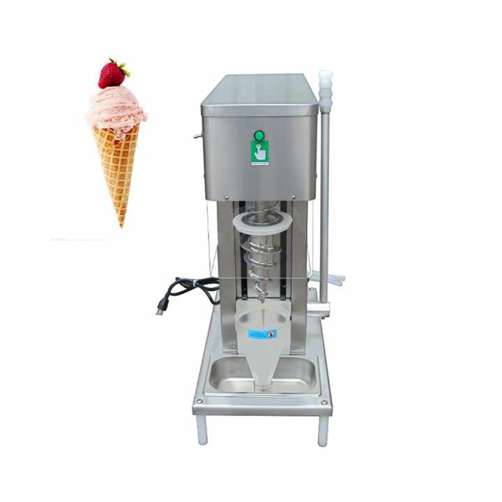 ice cream making machinery blizzard ice