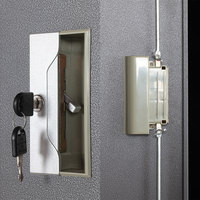 Fournisseur de garde-robe Cablets de rangement en métal kd Casier en métal Armoire 2 portes Casier en acier avec étagères