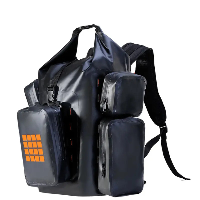 NEW NATURE Custom PVC Tactical Backpack Waterproof Tactical Drypack 25L Large Capacity Tactical Bag