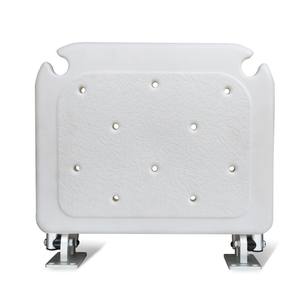 Kursi mandi lipat tempel dinding untuk lansia, perlengkapan terapi rehabilitasi kamar mandi antiselip, kursi keselamatan kamar mandi - Product Image 2