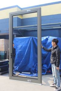 ประตูบานพับกระจกกันกระสุนอลูมิเนียมอัลลอยด์ลับไฮเอนด์ที่กำหนดเองได้ - Product Image 6