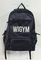 Mochila Personalizada para Animadoras |   Bolsas Brillantes para Animadoras con Logotipo de Diamantes de Imitación para Equipos y Clubes, Fabricante OEM