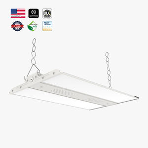 Iluminación Lineal para Oficina, 3 Potencias y 3 Temperaturas de Color Ajustables, 5000K, 400W, IP65, para Iluminación de Gran Altura en Almacenes y Espacios de Oficina - Product Image 1