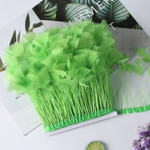 Tela de encaje blanca barata en oferta, ribete plano turco con flecos triangulares para disfraces de carnaval. - Product Image 3