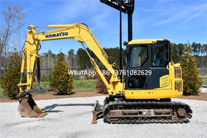 Excavatrice Komatsu PC88MR-10 d'occasion d'origine japonaise vendue à Shanghai, Chine - Product Image 2