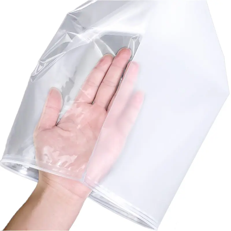 थोक प्लास्टिक बैग प्रिंटिंग प्लास्टिक पॉली बैग क्लियर जिपर कॉस्मेटिक फ्रॉस्टेड प्लास्टिक ज़िप टॉप बैग