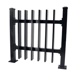 Nouveau design de <span class=keywords><strong>lame</strong></span> architecturale néo-zélandaise en aluminium 3d clôture horizontale <span class=keywords><strong>composite</strong></span> bon marché clôture murale - Product Image 6