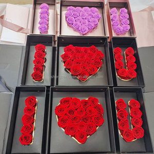 <span class=keywords><strong>Rosas</strong></span> preservadas <span class=keywords><strong>en</strong></span> caja Lover Eternal Rose Gift case "I Love You" <span class=keywords><strong>Rosas</strong></span> preservadas y plantas Box Set como regalo del Día de San Valentín - Product Image 6