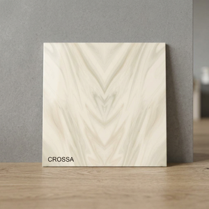 Carrelage Céramique Designer 600x600mm Oxford Crème Nano Poli Sel Soluble Double Charge Vitrifié - Product Image 2